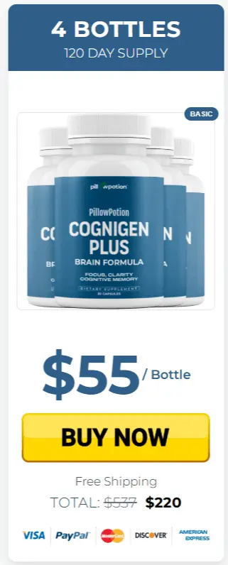 Cognigen Plus three bottle price